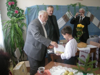 Зустріч з Р.М. Лубківським 28.12.2011 р.